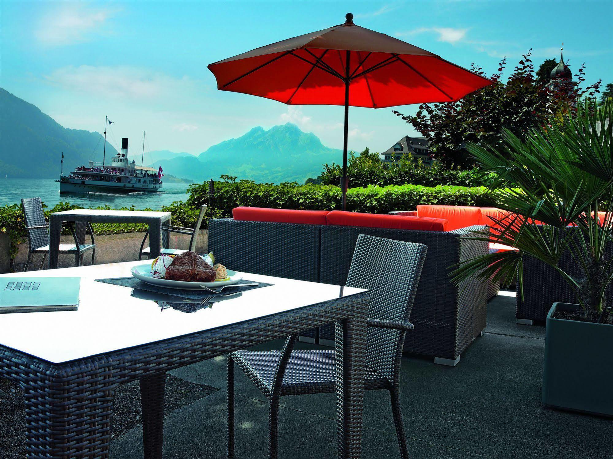 Post Hotel Weggis Ngoại thất bức ảnh
